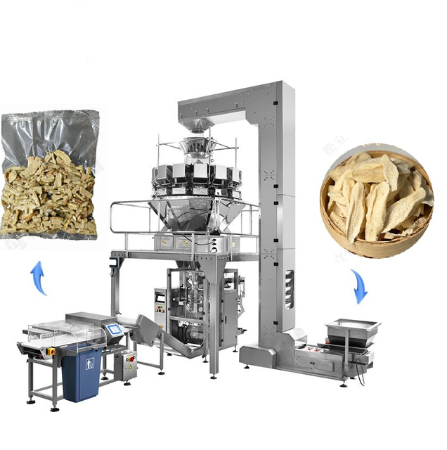 Multi-function Vacuum Automatic Rice Filling Line Bag Packing Packaging Machines Vffs Grain Packer Sealing Machines