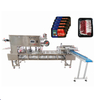 Plastic Films Tray Sealing Machine Meat Seafood Tray Sealing Machine 