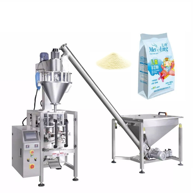 Powder Vertical Film Filling Machine Milk Powder Automatic Screw Weighing Powder Packing Machine