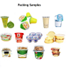 Gas Flushing Fruit Jam Salad Dressing Cup Filling Sealing Machine