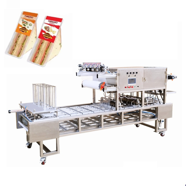  Modified Atmosphere Packing Machine Bakery Products Confectionery Tray Sealing Machine 