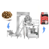 Combination weigher Granular Stand-up Pouch Bag Cat Dog Food Packing Machine 