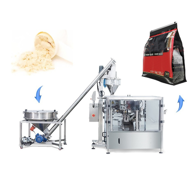 Auger Filling Polypropylene (PP) Protein Powders Powder Bag Packing Machine 