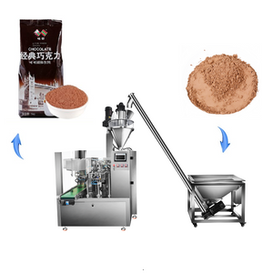 Pre-made Pouch Packaging Cocoa Polyethylene (PE) Powder Bag Packing Machine